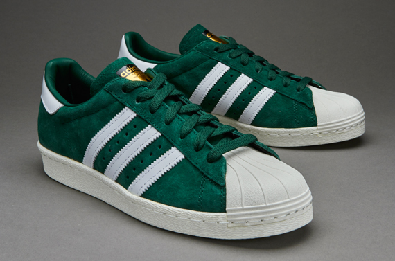 adidas superstar verte femme